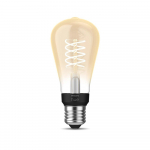 Philips Hue silti balta 7.2W ST64 E27 gudrā spuldze EUR 929003051701 8719514342989