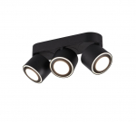 Trio Taurus LED spotlight 3-pc matt black gaismeklis 652910332 4017807473698