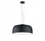 Trio Baron piekarama lampa 4xE27 matt black brushed steel 309800432 4017807387698