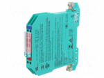 Converter: Zener barrier | for DIN rail mounting | -20&divide;60&deg;C