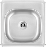 1-bowl steel sink