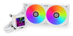 Lian Li GA II LCD Processor Liquid cooling kit 12 cm White