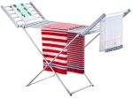 Adler | Foldable electric clothes drying rack | AD 7821 | 220 W | Silver/White | IP22