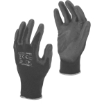 T&ouml;&ouml;riistad ja m&otilde;&otilde;teseadmed // Lisaseadmed lihvijatele, puuridele ja kruvikeerajatele // Rękawice pu czarne l230510p, 12 par, "10", ce, lahti