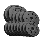 Spordiks ja aktiivseks puhkuseks // Spordikaubad ja varustus // Obciążenie bitumiczne zestaw 30kg ( 8x1.25kg + 4x2.5kg + 2x5kg ), otw&oacute;r 31mm,  REBEL ACTIVE