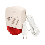 Turvas&uuml;steemid // Alarmi andurid // Czujnik gazu ziemnego, sieciowy z wyjściem przekaźnikowym