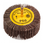 T&ouml;&ouml;riistad ja m&otilde;&otilde;teseadmed // Lisaseadmed lihvijatele, puuridele ja kruvikeerajatele // Ściernica listkowa trzpieniowa, 80 x 30 mm, K60