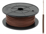 Auto- ja mootorrattatooted, elektroonika, navigatsioon, CB raadio // Auto elektroonikakomponendid : Installatsioonikaablid : Kaitsealused : &Uuml;hendused // 73-217# Przew&oacute;d flry-b 0.50 brązowy