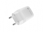 NATEC RIBERA GAN CHARGER 1X USB-A + 1X USB-C 30W WHITE