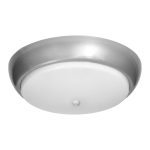 Uued tooted // KOKO oprawa 2xE27 z czujnikiem ruchu PIR, 2x40W, srebrna-polipropylen, klosz matowy-poliwęglan, IP44, IK10