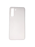 Back panel cover Evelatus Samsung Galaxy S21 FE Premium Soft Touch Silicone Case White