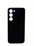 Back panel cover Evelatus Samsung Galaxy S23 Plus Premium Soft Touch Silicone Case Black