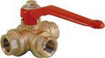 3-way ball valve 11/2'' L-type Rastelli