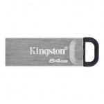 Flash drive Kingston  USB Flash Drive DataTraveler Kyson 64 GB, USB 3.2 Gen 1, Black/Grey