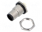 Connector: M12 | socket | male | PIN: 12