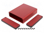Enclosure: with panel | 1455 | X: 103mm | Y: 120mm | Z: 30mm | aluminium