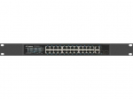 Lanberg Switch 24X 100MB DSP+/2X Combo Rack 19" 360W V2