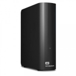 Hard drive HDD Western Digital  External HDD||Elements Desktop|10TB|USB 3.0|Black|WDBWLG0100HBK-EESN