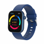 Denver SWC-185BU smartwatch / sport watch 4.7 cm (1.85") AMOLED Digital 390 x 450 pixels Touchscreen Blue