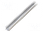 Profiles for LED modules | white | L: 1m | LINEA-IN20 | aluminium