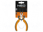 Pliers | curved,elongated | 140mm