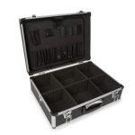Aluminium Tool Case - 455 x 330 x 152 mm - 22,8 L - Black