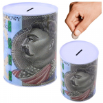 M&auml;nguala | PC | Konsoolid | Tarvikud // M&auml;nguasjad ja m&auml;ngud lastele // Skarbonka Metalowa Puszka Banknot 500 Złotych 16x12cm