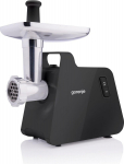Meat grinder GORENJE Meat grinder | MG2001SB | Black/Stainless Steel | 2000 W | Number of speeds 1 | Throughput (kg/min) 2.6