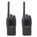Kit of 2 portable radio stations PNI PMR R17 446MHz, 0.5W, 16 PMR channels and 50 CTCSS and 104 DCS tones, programmable, Li-Ion 2200 mAh, IP68