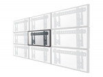 Neomounts Wall mount | LED-VW1000BLACK Videowall wall mount | 40-75 " | Maximum weight (capacity) 50 kg | Black