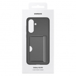 Back panel cover Samsung - Samsung Card Slot Case EF-OA366TBEGWW with Card Slot for Samsung Galaxy A36 5G - Black