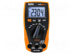 Digital multimeter | LCD | 3,75 digit | VDC: 400mV,4V,40V,400V,600V