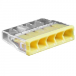 Splicing Connector, 5x 0.5-2.5mm&sup2;, 24A, 450V, 100pcs