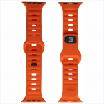 Strap Evelatus Evelatus Watch 38/40/41 Sport Silicone Loop Orange