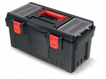 Chest | tool case | black | polymer | DARK | 548x273x260mm | 12kg