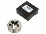 Threading die | M18 | 2.5 | &Oslash;: 45mm | Thk: 18mm | high speed steel | 6g
