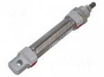 Round cylinder | Piston diam: 20mm | Piston stroke: 50mm | 1&divide;10bar