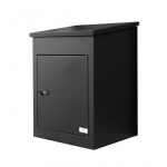 Extralink LOCKSTAR PACZKOMAT SKRZYNKA NA PACZKI 44X34X55CM STALOWA SKRZYNIA mailbox Black Parcel drop box Metal