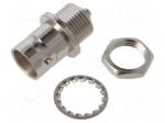 Adapter | Insulation: PTFE | 75&Omega; | beryllium copper,brass | straight