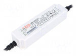 Power supply: switched-mode | LED | 25.38W | 54VDC | 29.7&divide;54VDC | 0.47A