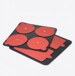 THERABODY POWERDOT 2.0 REPLACEMENT ELECTRODE PADS, RED