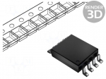 IC: instrumentation amplifier | 400kHz | Ch: 1 | 2.7&divide;5.5VDC | SO8 | 25uV