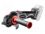 Angle grinder | battery | 10000rpm | 125mm | 18VDC | Energy+