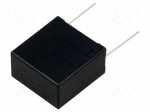 Capacitor: polypropylene | X1 | 1uF | Uoper: 1.2kVDC | 600VAC | THT | &plusmn;20%