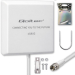 Qoltec 4G 5G LTE antenna | 9dBi | directional | external | SMA | waterproof | 3m