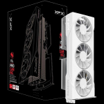 XFX Swift AMD Radeon RX 9060 XT OC White Triple Fan Gaming Edition 16GB GDDR6 128-bit HDMI 2x DP