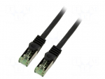 Patch cord | S/FTP | Cat: Cat 8.1 | RJ45 plug,both sides | stranded