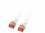 Patch cord | U/FTP | Cat: 6 | RJ45 plug,both sides | stranded | Cu | 15m