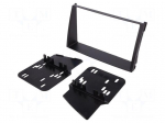 Radio mounting frame | Kia | 2 DIN | black