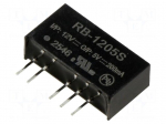 Converter: DC/DC | 1W | Uin: 10.8&divide;13.2VDC | Uout: 5VDC | Iout: 200mA